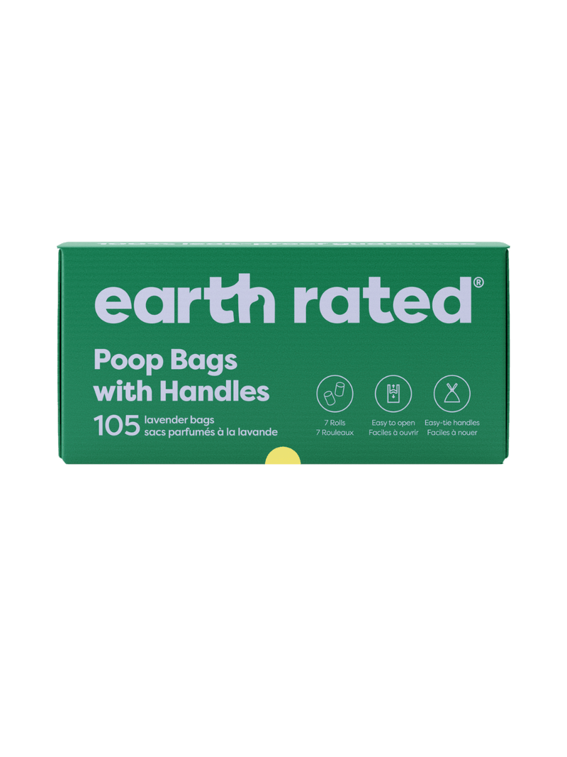 Dog Poop Bags With Handles on a Roll R9
